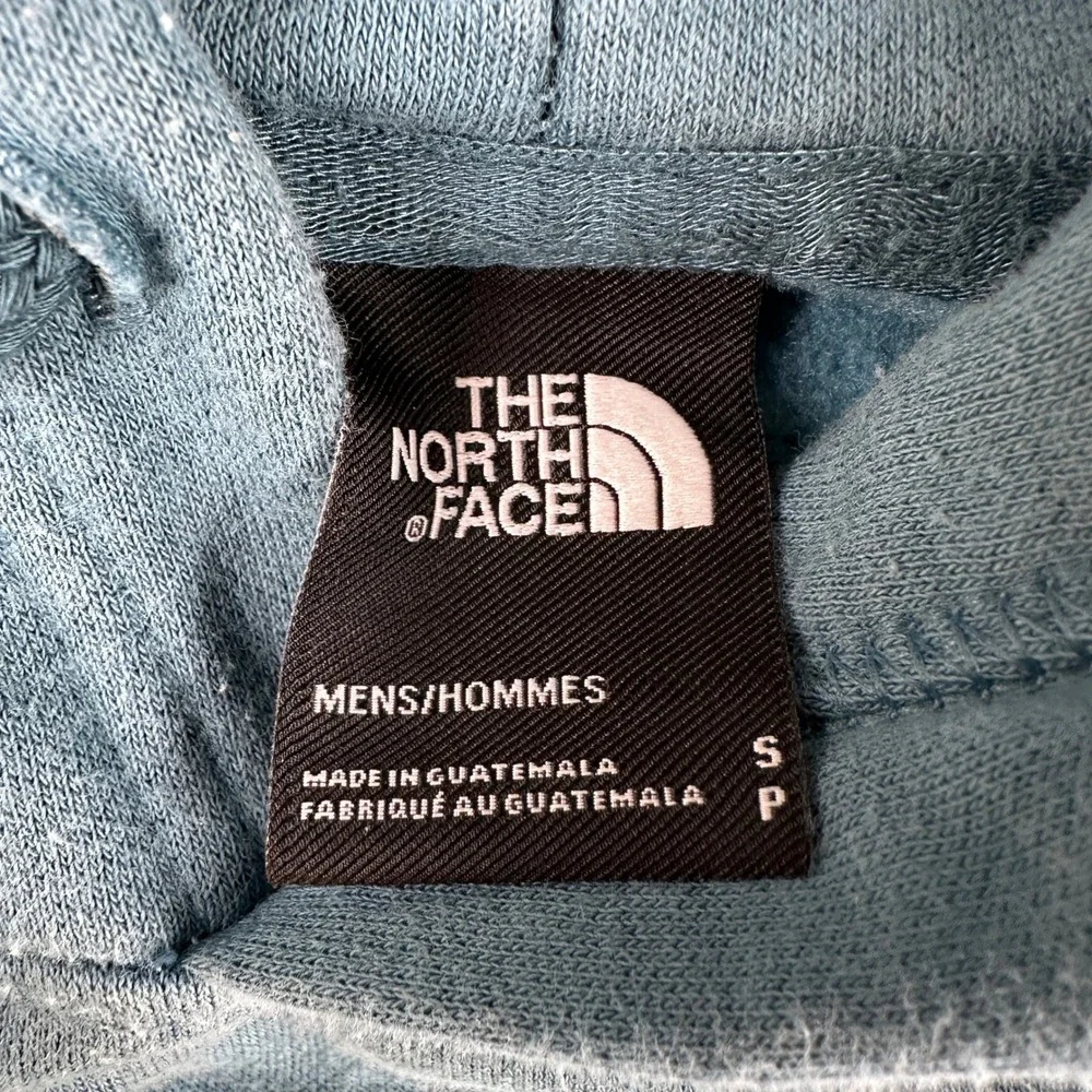 The‎ North Face Hoodie Mens Small Blue Half Dome Logo Pullover Sweatshirt Cotton